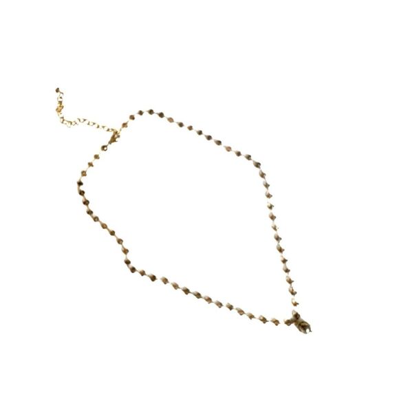 Smoky Quartz Beaded Necklace with Dark Pearl Acorn Pendant - 14K Gold-Filled - Picture 11 of 11